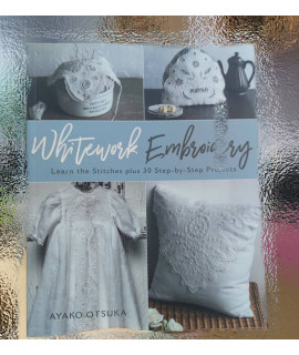 Книга  "WHITE WORK EMBROIDERY" від Ayako Otsuka