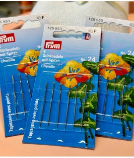 Голки для вишивки з вістрям Prym №24
