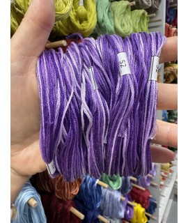 52 DMC floss per meter