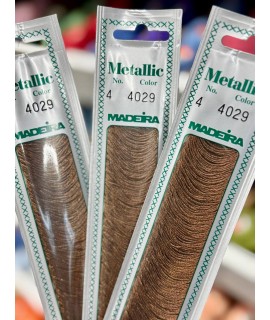 Металізована нитка  Madeira Metallic N4 4029, bronze