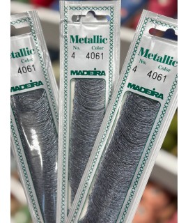 Металізована нитка  Madeira Metallic N4 4061 , granite