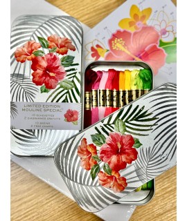 Подарунковий набір муліне Floral Tin – DMC 117ZG/L