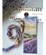Lavender Landscape — Cross Stitch Bookmark Kit