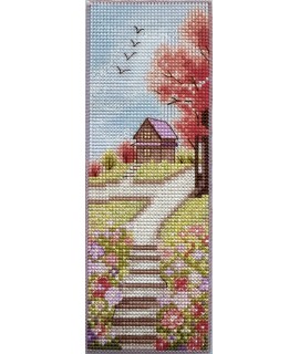 Autumn Colors Bookmark — Cross Stitch Kit (Plastic Canvas)