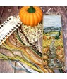Pumpkin Path — Cross Stitch Bookmark Kit
