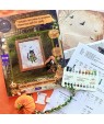 Glamorous Trick‑or‑Treat Walk — Cross Stitch Kit