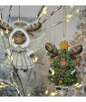 Moose Angel — Christmas Ornament Cross Stitch Kit