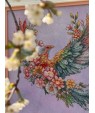 Flower Phoenix cross stitch kit