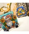 Embroidery Kit “Autumn Truck with Gnome” (art. 1108)