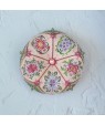 Blooming Biscornu (15‑part) — embroidery kit