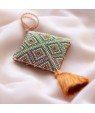 Mosaic: Rhombus — Bead Embroidery Kit AO‑035