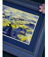 Cross stitch kit “Dance of Nymphaeas” (pond, water lilies, lake)