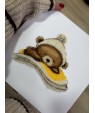 Embroidery Kit “Sweet Sleepy Bear”