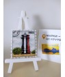 Cross-Stitch Kit “Khablivskyi Lighthouse” — Postage Stamps Series