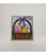 Cross-Stitch Kit “Easter Basket” — Postage Stamps Series