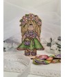 Cross-Stitch Kit “Bell” — Doll Series