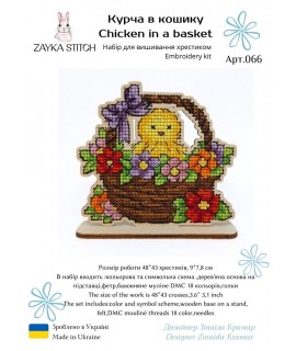 Chicken in a basket