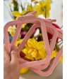 Embroidery Hoop Nurge — Square, Plastic with Screw, 95×110 mm