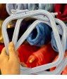 Embroidery Hoop Nurge — Square, Plastic with Screw, 145×165 mm