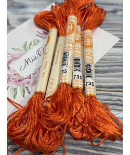 Enstitu Rayon Silk 735 (11 m, 6‑ply)